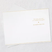 Gold Floral Heart Congratulations Wedding Card for only USD 5.99 | Hallmark