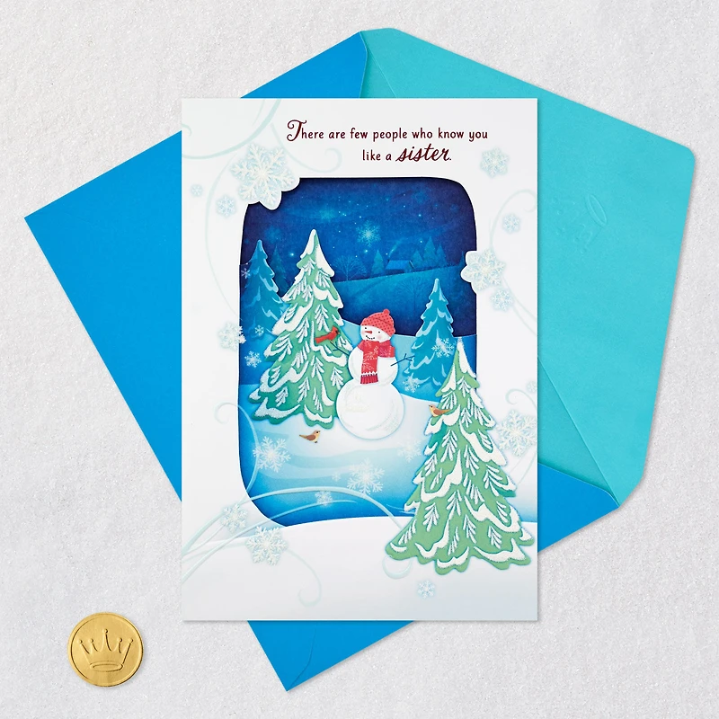 Our Connection Means So Much Christmas Card for Sister for only USD 5.99 | Hallmark