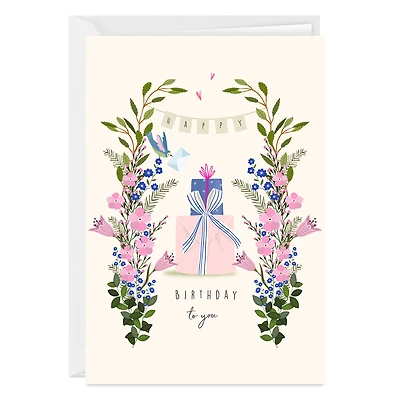 Lovely Floral Custom Birthday Card for only USD 4.99 | Hallmark