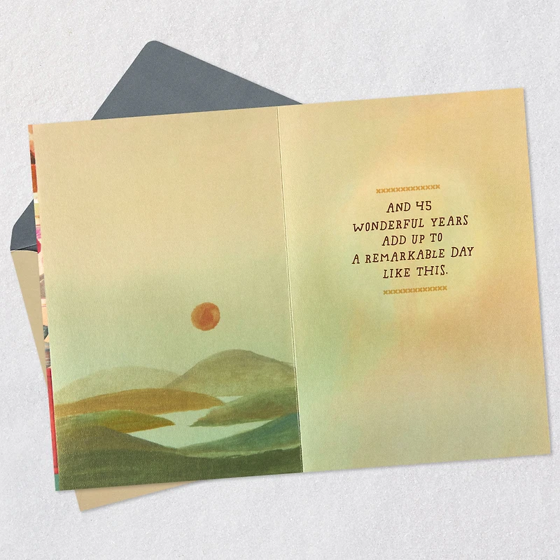 A Remarkable Day 45th Anniversary Card for Couple for only USD 5.59 | Hallmark