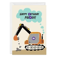 Personalized Construction Theme Photo Card for Kid for only USD 4.99 | Hallmark