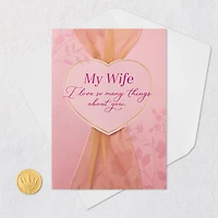 I Love So Many Things About You Birthday Card for Wife for only USD 7.99 | Hallmark