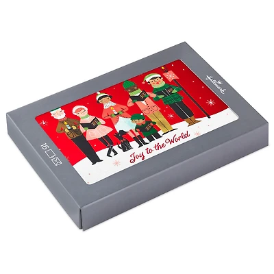 Joyful Carolers Boxed Christmas Cards, Pack of 16 for only USD 15.49 | Hallmark