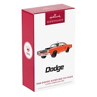 Classic American Cars 1969 Dodge Super Bee Six Pack 2025 Metal Ornament for only USD 28.99 | Hallmark