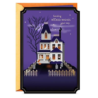 Wicked Wishes Halloween Card for only USD 3.99 | Hallmark