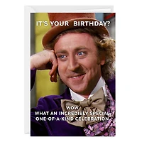Willy Wonka & The Chocolate Factory Funny Custom Birthday Card for only USD 4.99 | Hallmark