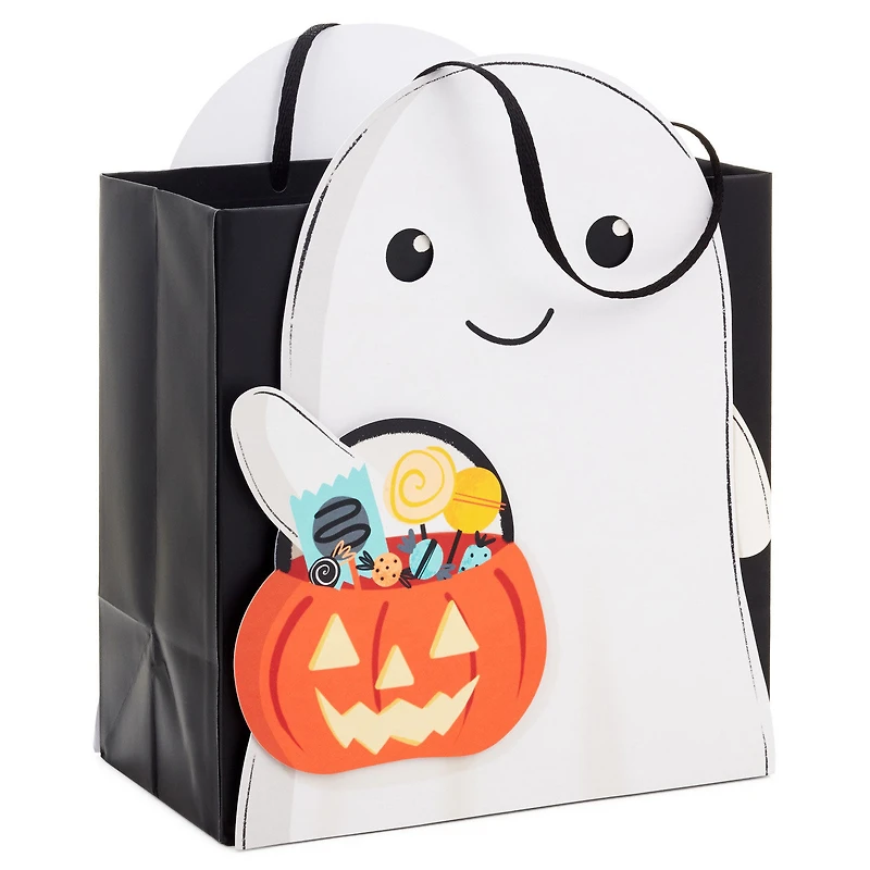 7.8" Trick-or-Treating Ghost Medium Halloween Gift Bag for only USD 3.49 | Hallmark