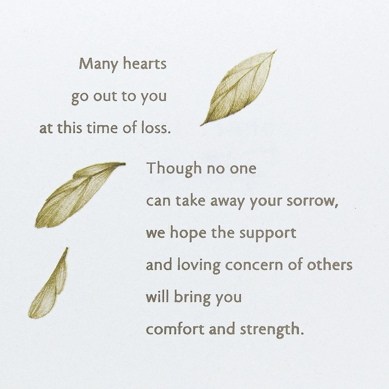 Many Hearts Go Out to You Sympathy Card for only USD 5.59 | Hallmark