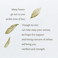Many Hearts Go Out to You Sympathy Card for only USD 5.59 | Hallmark
