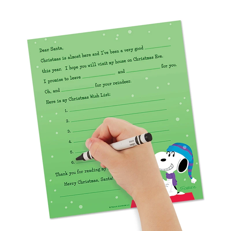 Peanuts® Letters to Santa Letter-Writing Kit, 2 Letters for only USD 7.99 | Hallmark