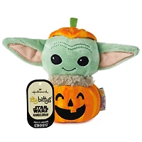 itty bittys® Star Wars: The Mandalorian™ Grogu™ Jack-o'-Lantern Plush for only USD 9.99 | Hallmark