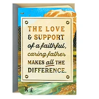The Love and Support of a Faithful Dad Religious Father's Day Card for only USD 5.99 | Hallmark