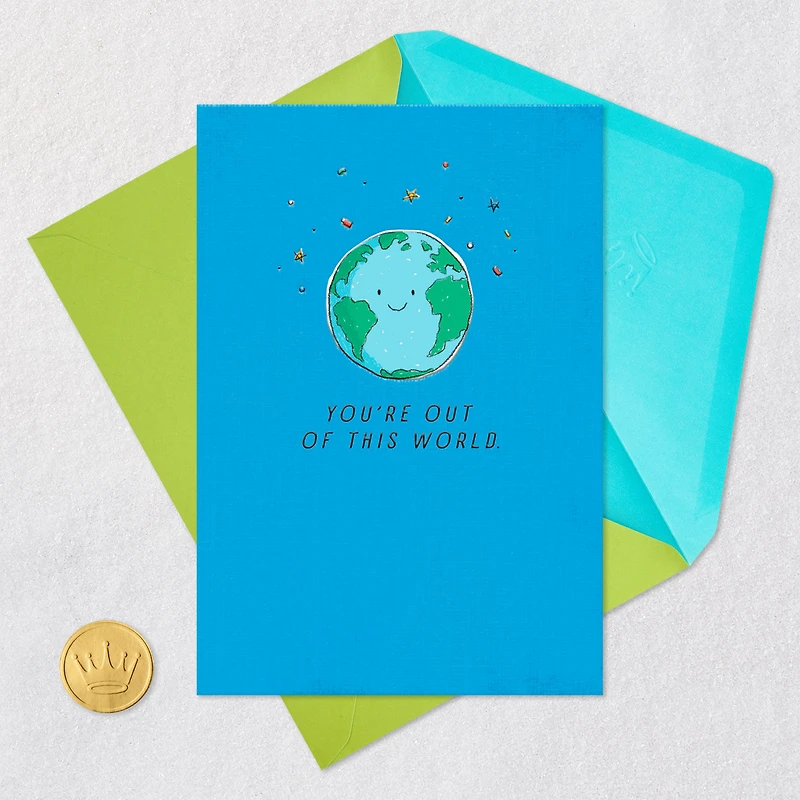 You're Out of This World Thank You Card for Teacher for only USD 3.99 | Hallmark