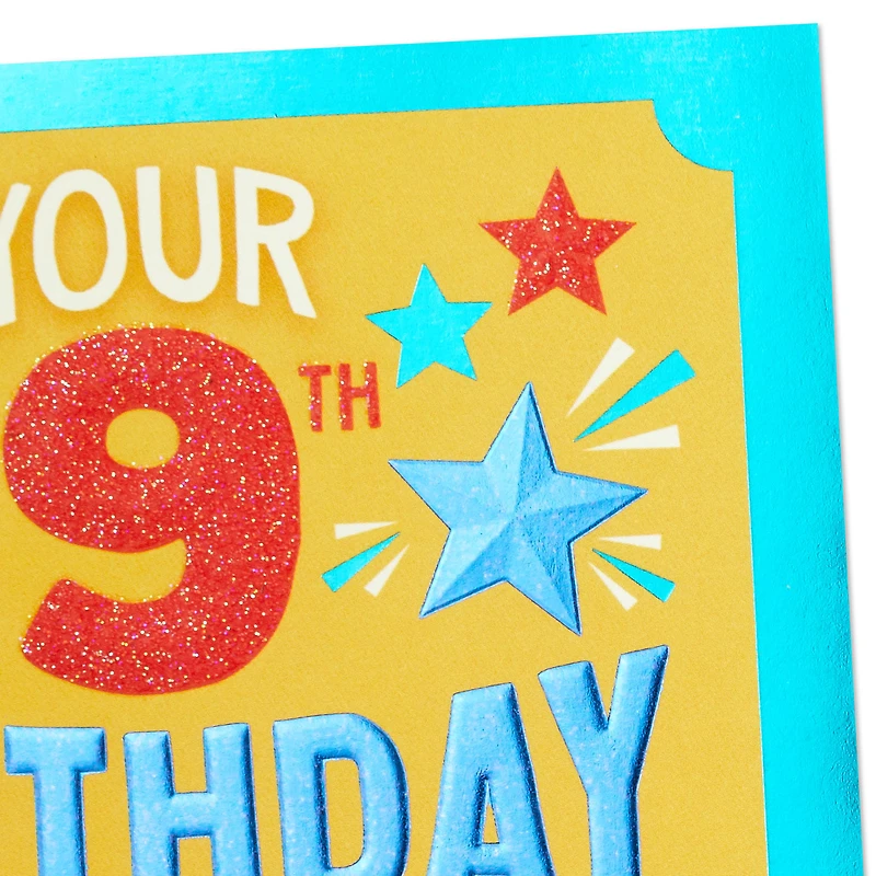 You're a Big Deal 9th Birthday Card for Kids for only USD 3.99 | Hallmark