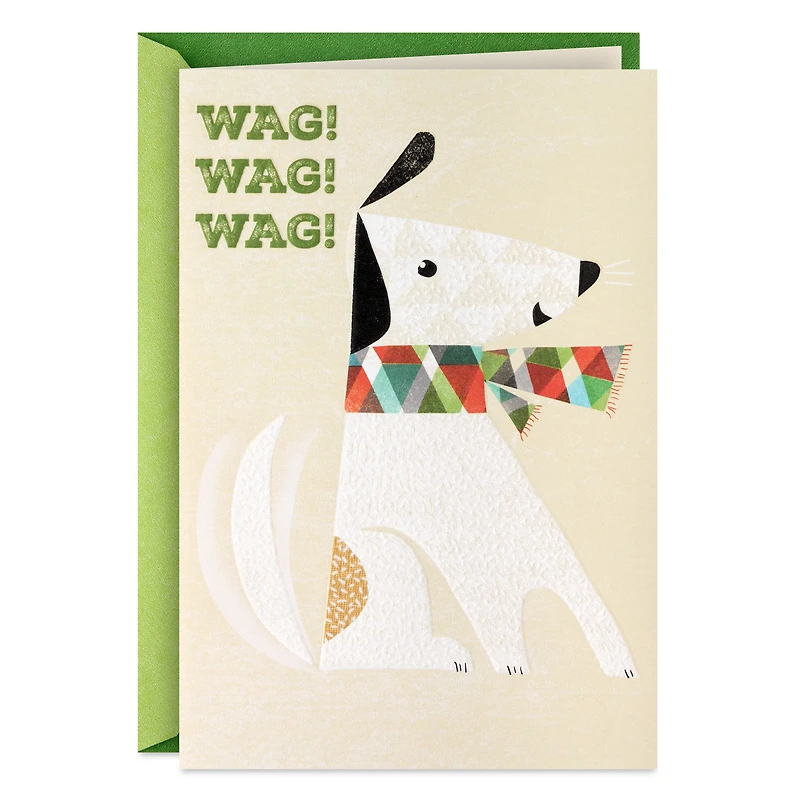 Love You More Than Woofs Can Say Holiday Card From the Dog for only USD 4.59 | Hallmark