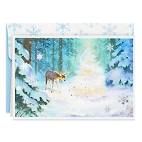 Deer and Tree in Forest Boxed Christmas Cards, Pack of 16 for only USD 15.49 | Hallmark