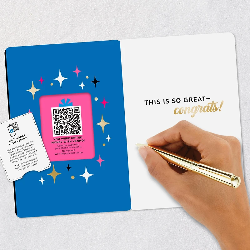 Hell Yes Venmo Congratulations Card for only USD 4.99 | Hallmark