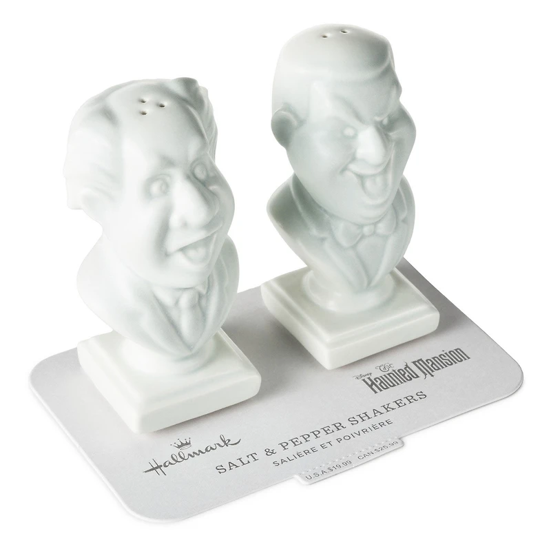 Disney The Haunted Mansion Singing Busts Salt and Pepper Shakers, Set of 2 for only USD 24.99 | Hallmark
