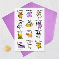 Just Can't Say It Enough Dogs and Cats Funny Thank You Card for only USD 3.99 | Hallmark