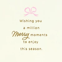A Million Merry Moments Christmas Card for only USD 4.99 | Hallmark