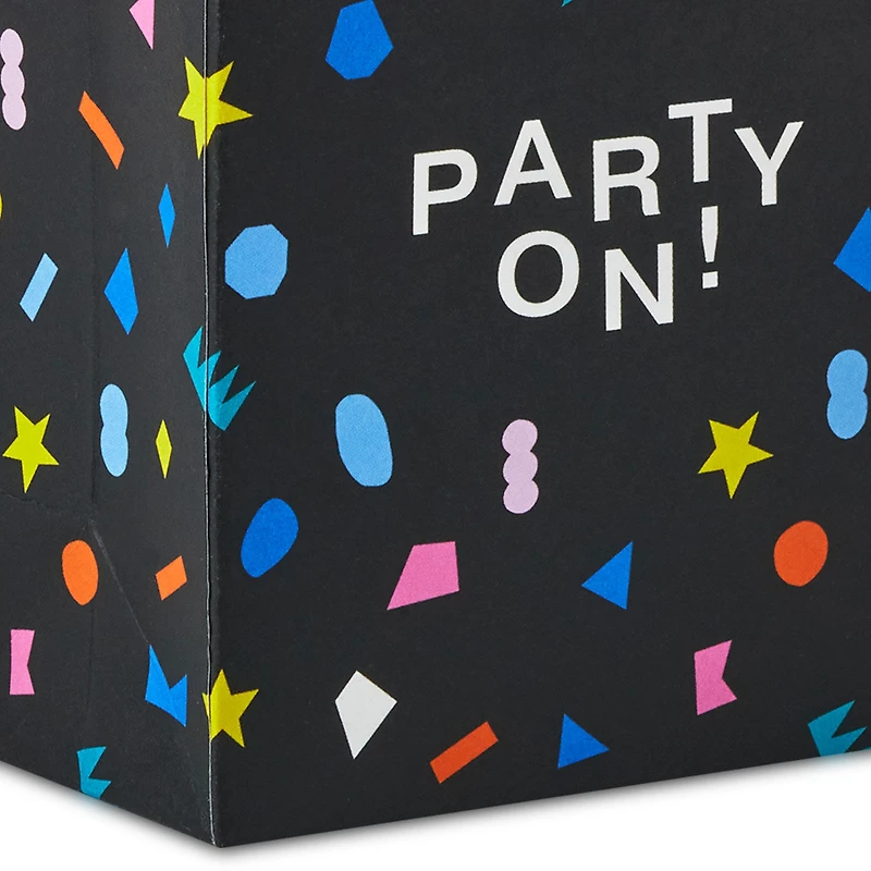 4" "Party On" Mini Treat Bags With Handles, Pack of 4 for only USD 4.99 | Hallmark