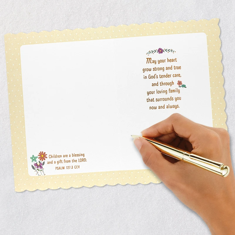 Big Blessings Ahead as You Grow Baptism Card for Granddaughter for only USD 4.99 | Hallmark