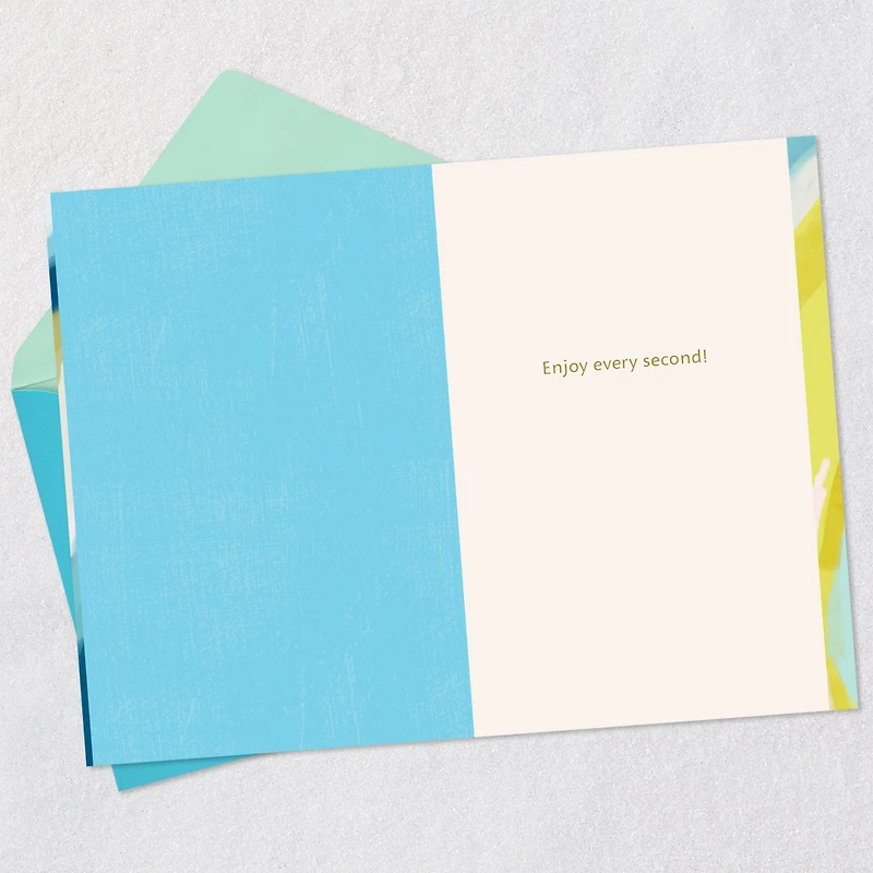 Enjoy Every Second 50th Birthday Card for only USD 2.99 | Hallmark