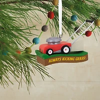 Kicking Grass Lawn Mower Hallmark Ornament for only USD 14.99 | Hallmark