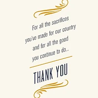 America Is Strong Because of You Veterans Day Card for Her for only USD 2.99 | Hallmark