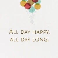 All Day Happy 3D Pop-Up Birthday Card for only USD 6.99 | Hallmark