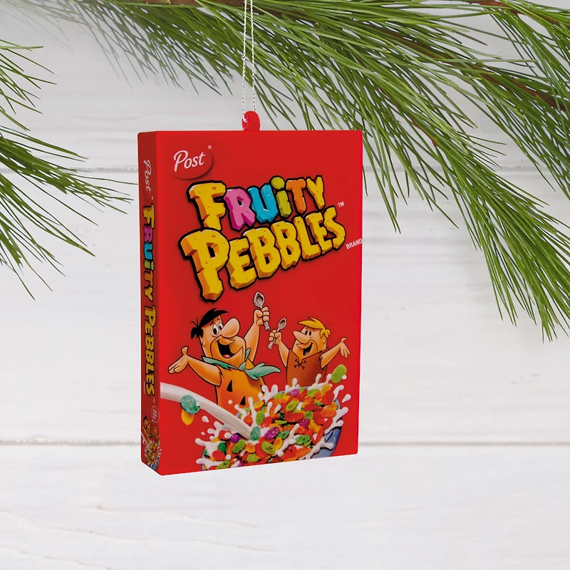 The Flintstones™ Fruity Pebbles™ Cereal Shatterproof Hallmark Ornament for only USD 7.99 | Hallmark