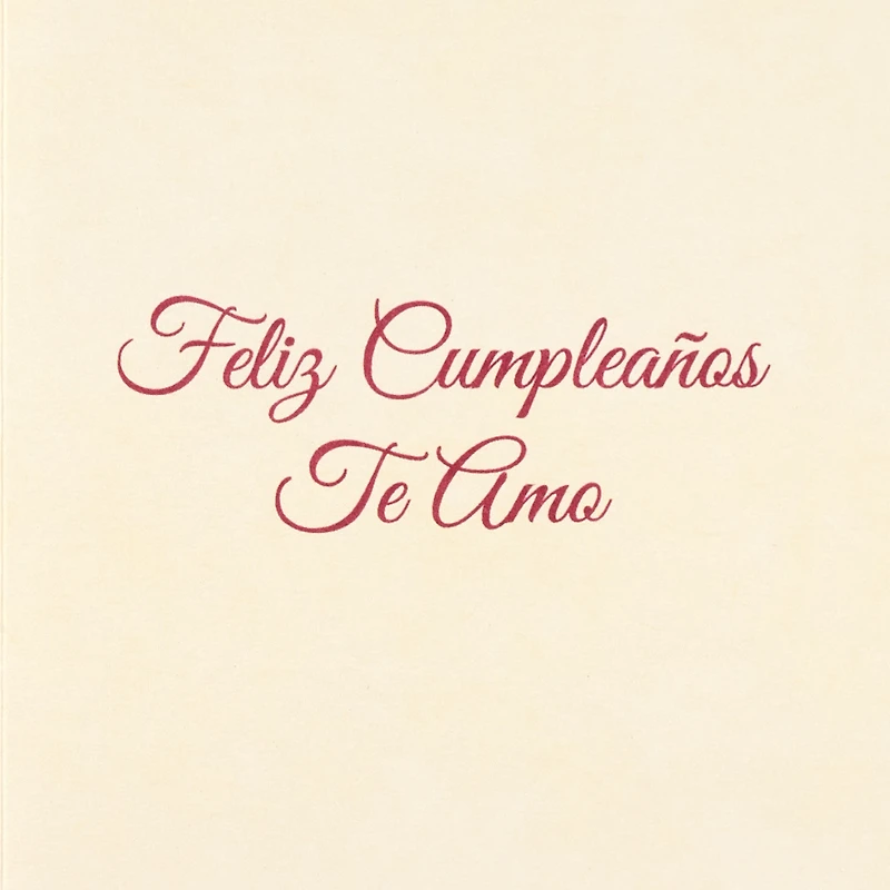 Time Makes You More Beautiful to Me Spanish-Language Romantic Birthday Card for only USD 5.59 | Hallmark