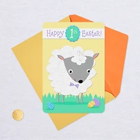 Cute and Cuddly Lamb First Easter Card for Baby Boy for only USD 2.99 | Hallmark