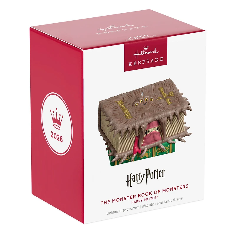 Harry Potter™ The Monster Book of Monsters Ornament With Sound and Motion for only USD 39.99 | Hallmark