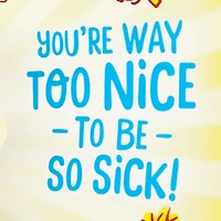 Peanuts® You're Too Nice, Snoopy Funny Pop-Up Get Well Card for only USD 4.99 | Hallmark