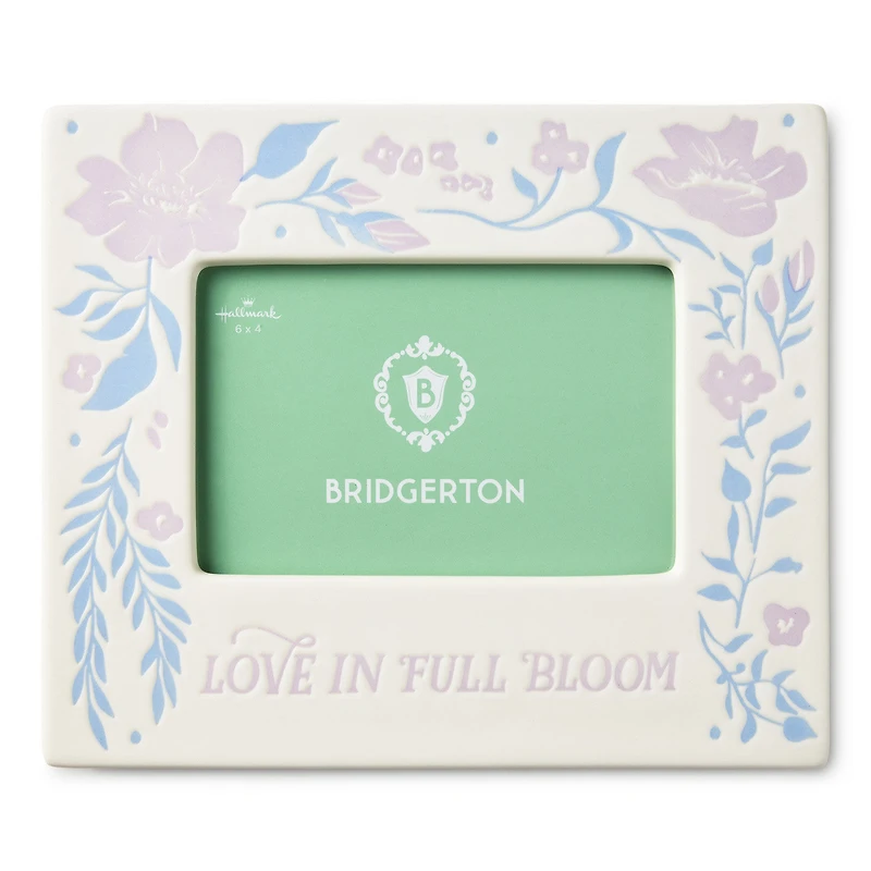 Bridgerton Love in Full Bloom Ceramic Picture Frame for only USD 29.99 | Hallmark
