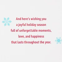 Joy, Love and Happiness Christmas Card for Brother and Sister-in-Law for only USD 4.59 | Hallmark