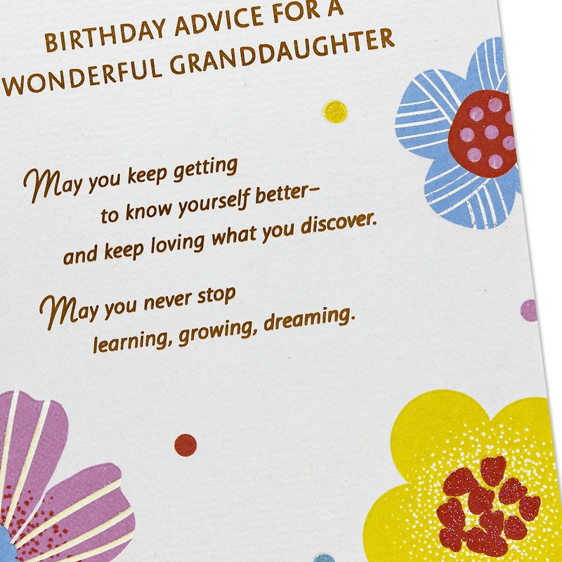 How to Live Well Birthday Card for Granddaughter for only USD 5.99 | Hallmark