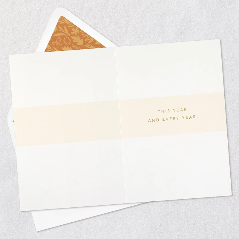 Thankful This Year and Every Year Thanksgiving Card for only USD 5.99 | Hallmark