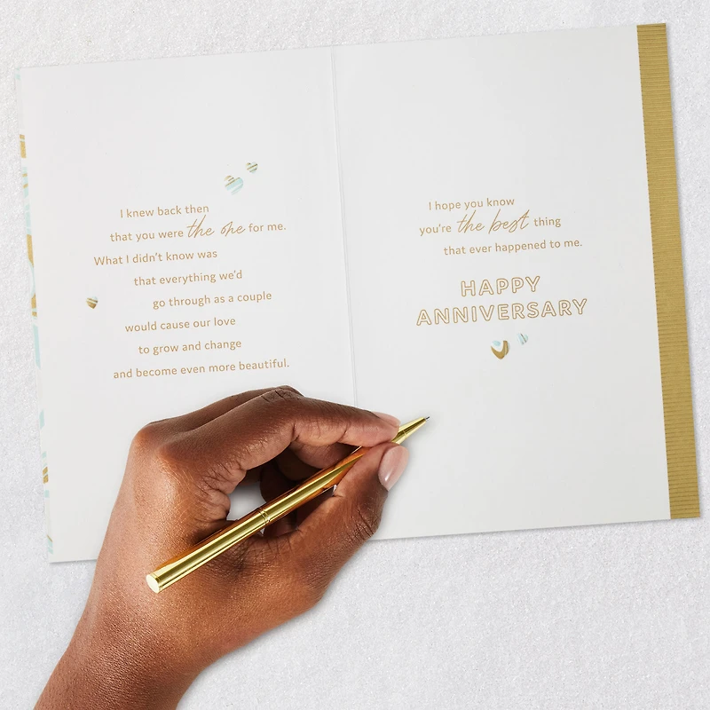 I Love You More With Every Year Anniversary Card for only USD 9.99 | Hallmark