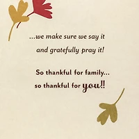 The Blessing of Family Thanksgiving Card for Relative for only USD 4.99 | Hallmark