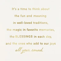 Remember What Matters Most Christmas Card for only USD 6.59 | Hallmark