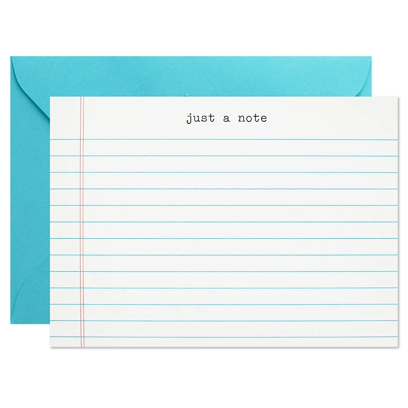 School Fun Flat Note Cards in Caddy, Box of 40 for only USD 10.99 | Hallmark