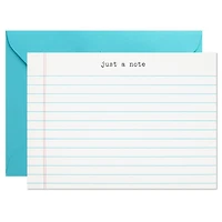School Fun Flat Note Cards in Caddy, Box of 40 for only USD 10.99 | Hallmark