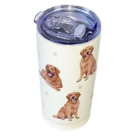 E&S Pets Golden Retriever Stainless Steel Tumbler, 20 oz. for only USD 24.99 | Hallmark
