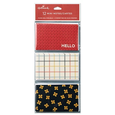 Tailored Charm Assorted Blank Mini Note Cards, Pack of 12 for only USD 8.99 | Hallmark