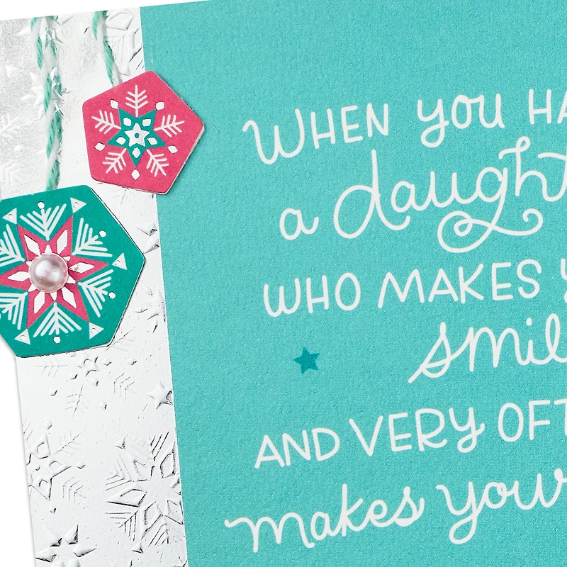 Joy, Pride and Love Christmas Card for Daughter for only USD 6.99 | Hallmark