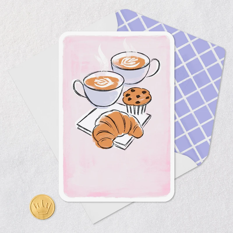 Lattes and Pastries Blank Card for only USD 2.99 | Hallmark