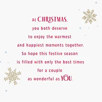 Warm and Happy Moments Christmas Card for Daughter and Son-in-Law for only USD 3.99 | Hallmark