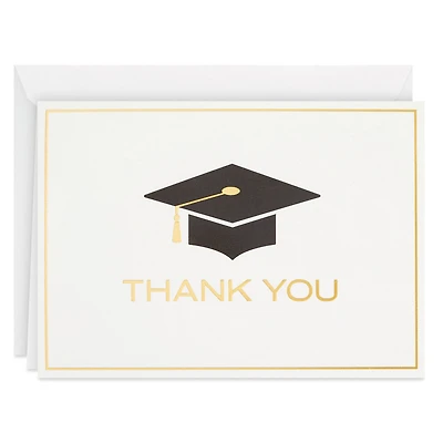 Mortarboard Blank Graduation Thank-You Notes, Pack of 40 for only USD 11.99 | Hallmark
